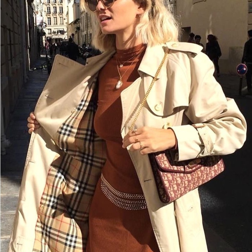 Auth. Vintage Burberry’s Trench Coat Size XXL